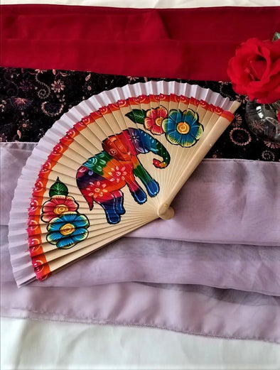 Hand Painted Fans