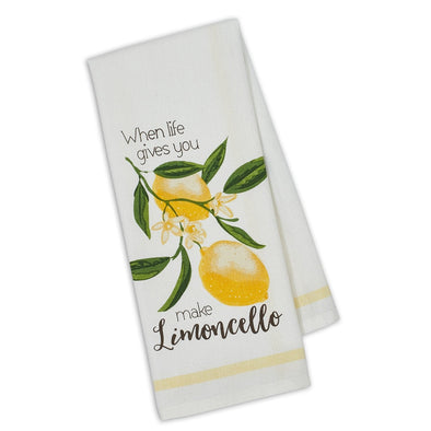 Make Limoncello Printed Dishtowel Set of 2