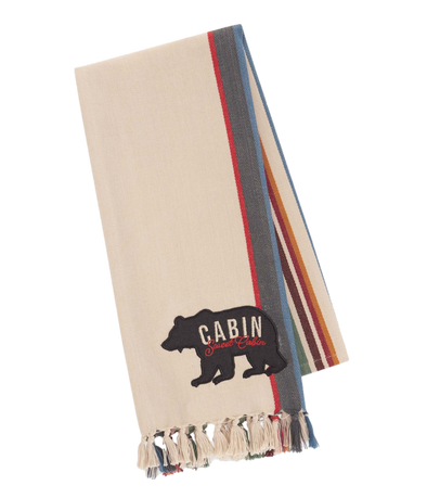 Canyon Creek Bear Cotton  Dishtowel