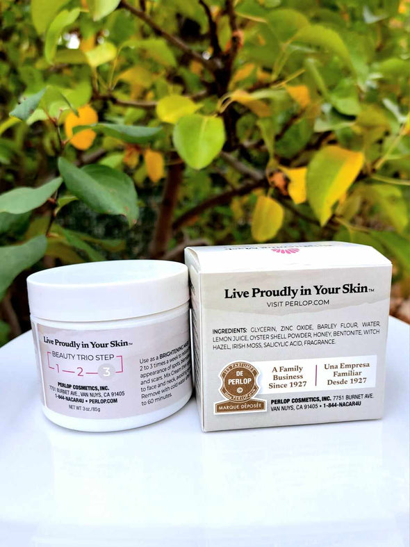 Concha Nacar De Pearlop- Crema Aclarante Brightening Mask 3.OZ/85Gr.