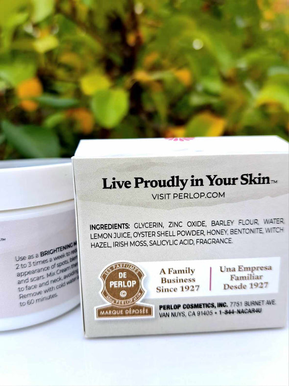 Concha Nacar De Pearlop- Crema Aclarante Brightening Mask 3.OZ/85Gr.