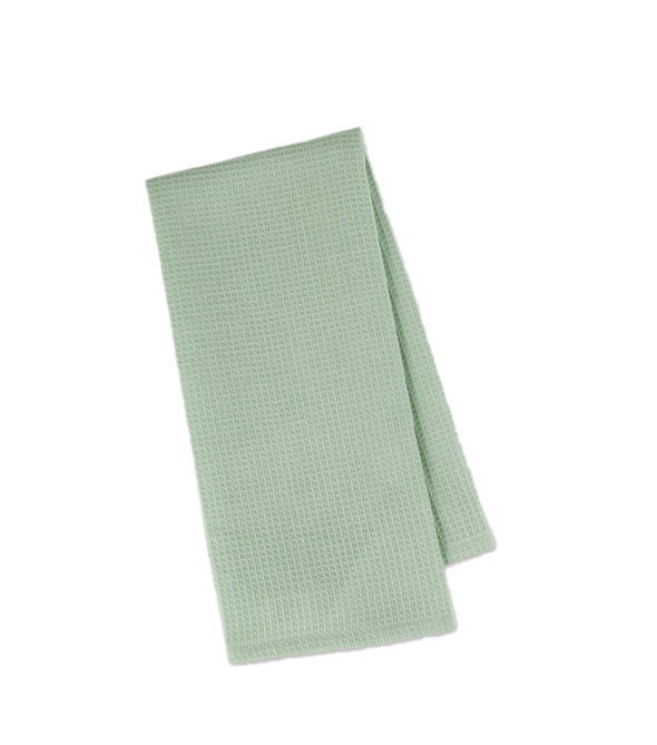 Cool Mint  Waffle Kitchen Towel Set of 2