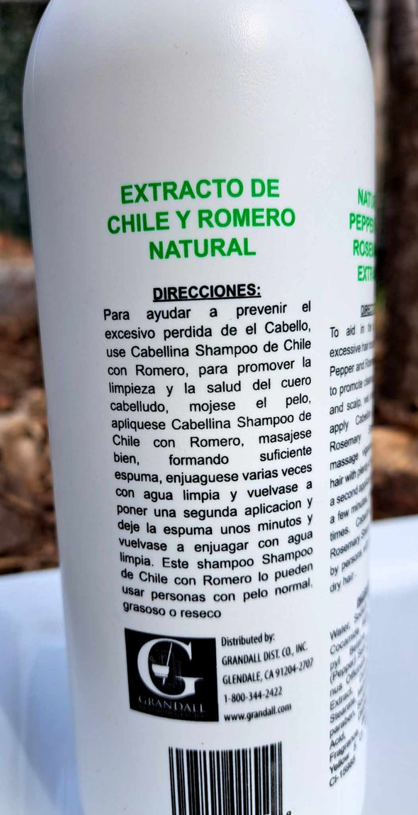 Cabellina Shampoo Chile 32 oz