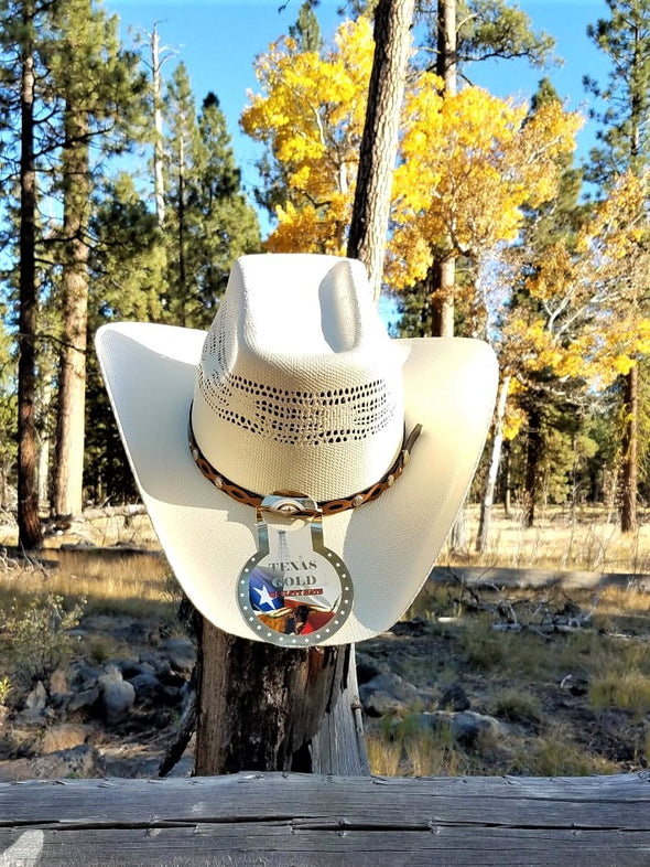 Texas Gold 8 Sec Bangora Cowboy Hat