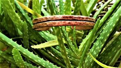 Unique Hand Forged Copper Bracelet