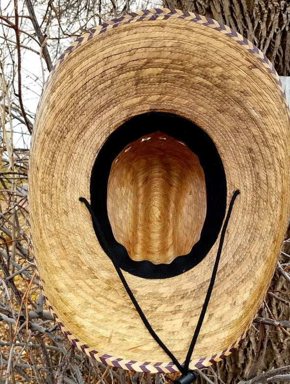 Cowboy Burnt Palm Hat-ONE Size