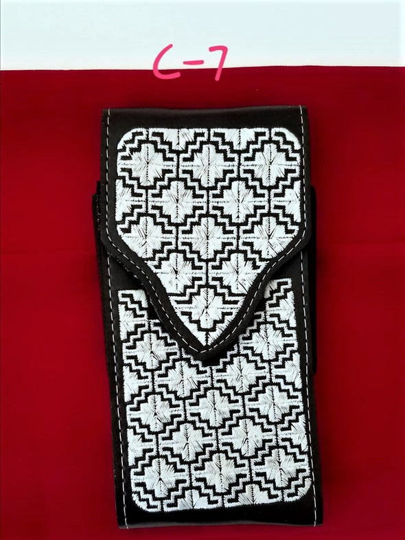 Western Cellphone Case Leather  Belt Loop