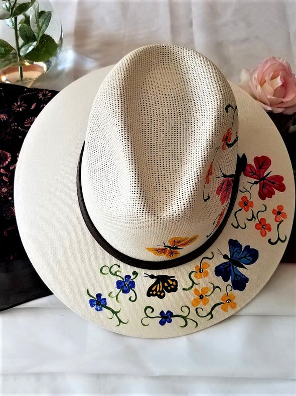 Hand Painted Explorer Style Hats