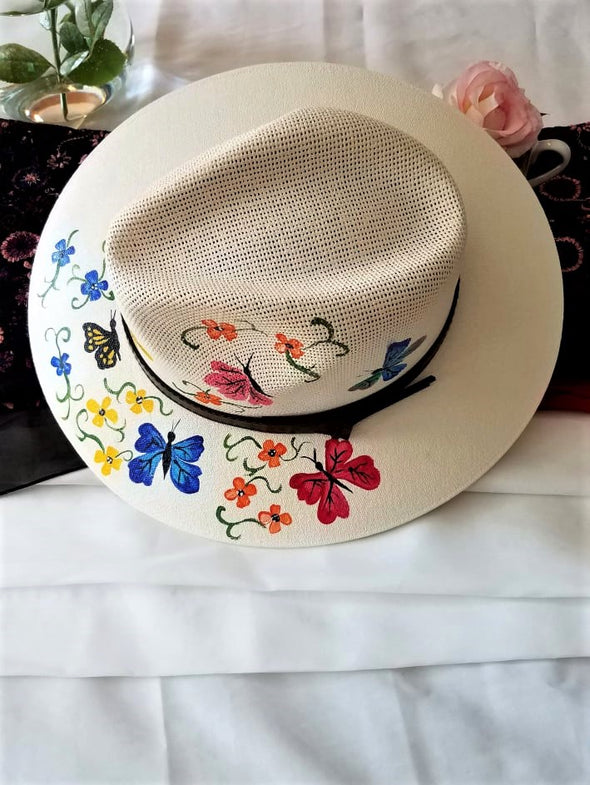 Hand Painted Explorer Style Hats