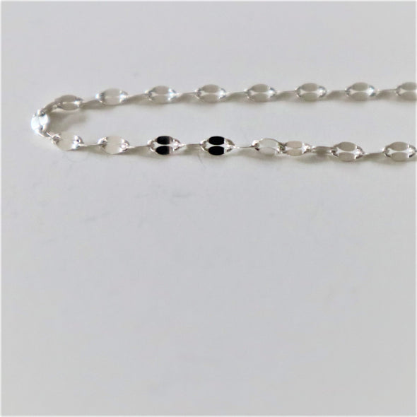 Taxco 925 Sterling Silver Dainty Chain Link 16"