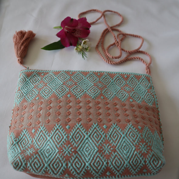 Mexican Loom Woven Purse