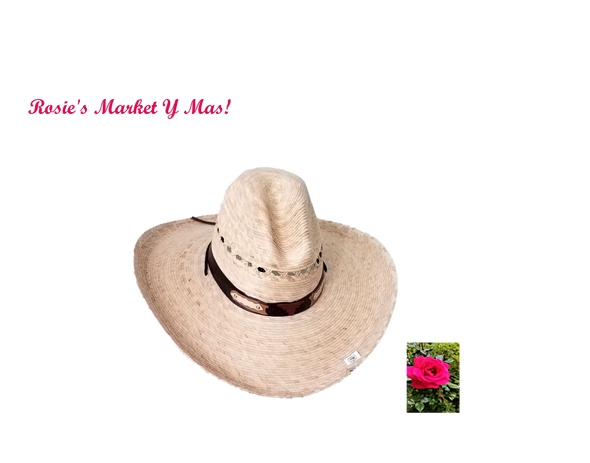 Mata Vaca Style Mexican Cowboy Palm Hat