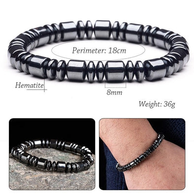 Men's Hematite Bracelet