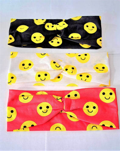 Smiley Face Head Band