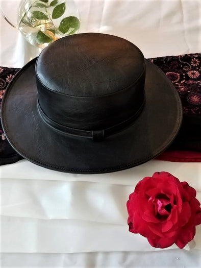 Beautiful Handmade Vinipiel Cordobes Style Hat