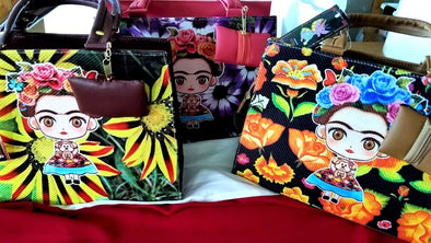 Artisanal Frida Doll Handbag