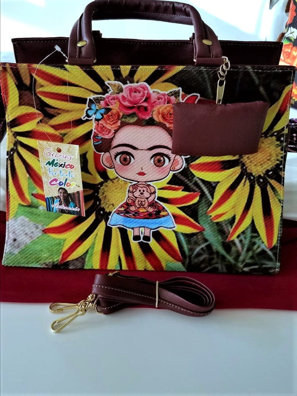 Artisanal Frida Doll Handbag