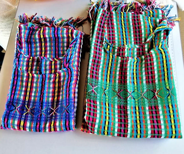 Mexican Hand Woven Colorful Blouse