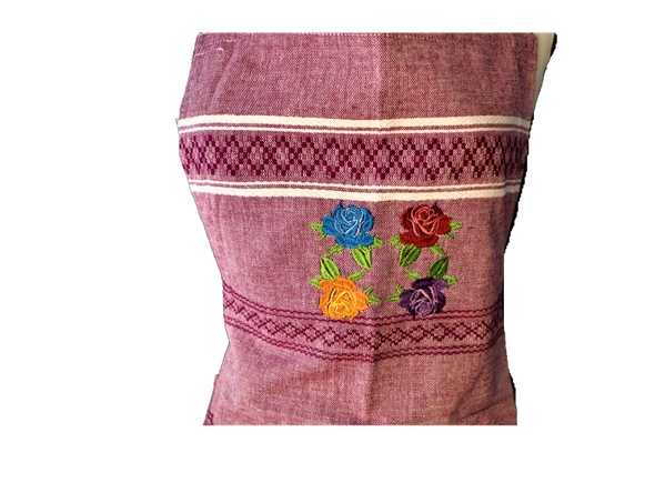 Handmade Mexican Embroidered Apron