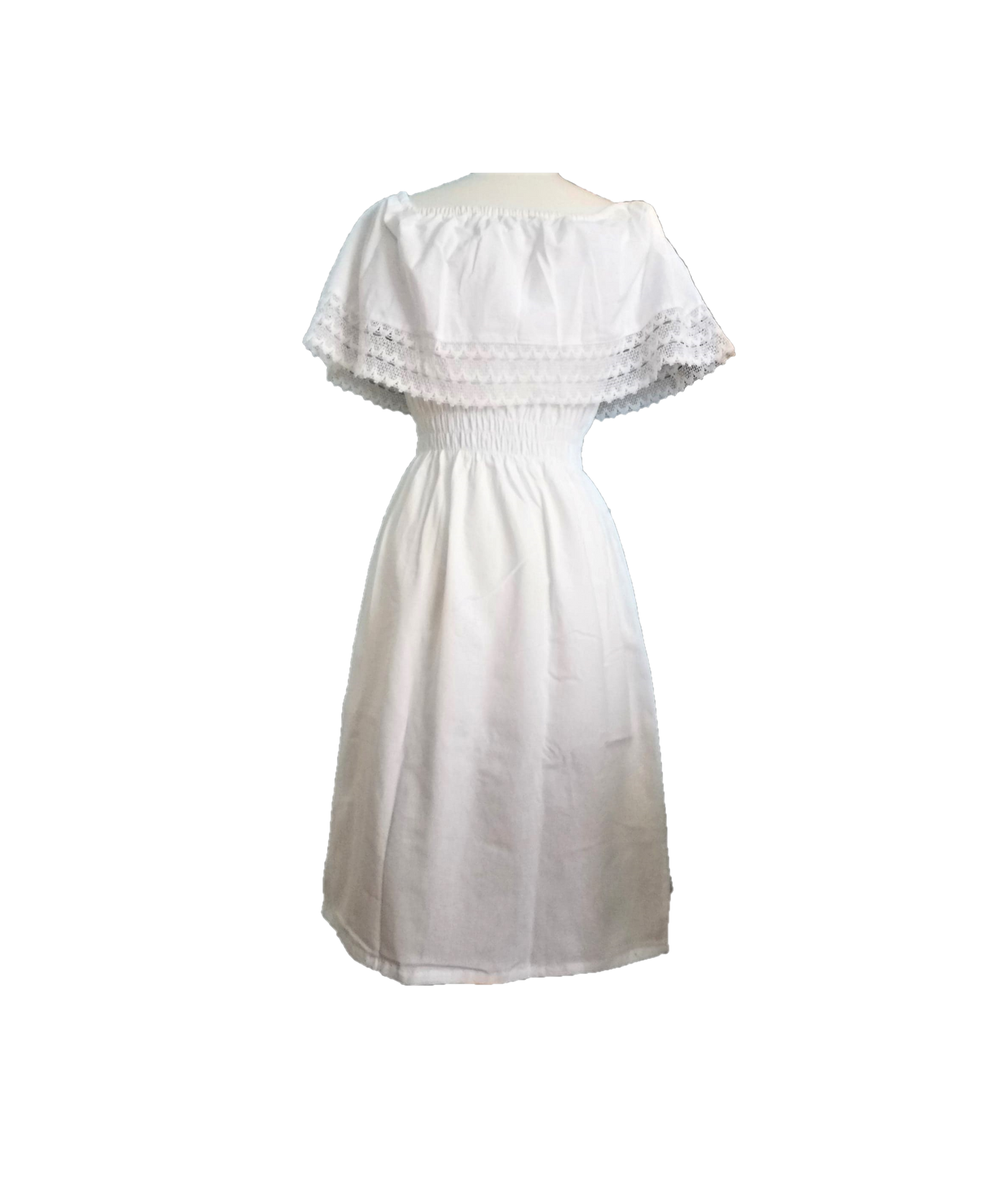 White mexican peasant dress best sale