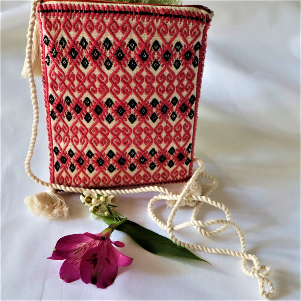 Mexican Loom Woven Cellphone Carriers