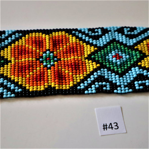 Mexican Handmade Huichol Style Beaded Bracelet