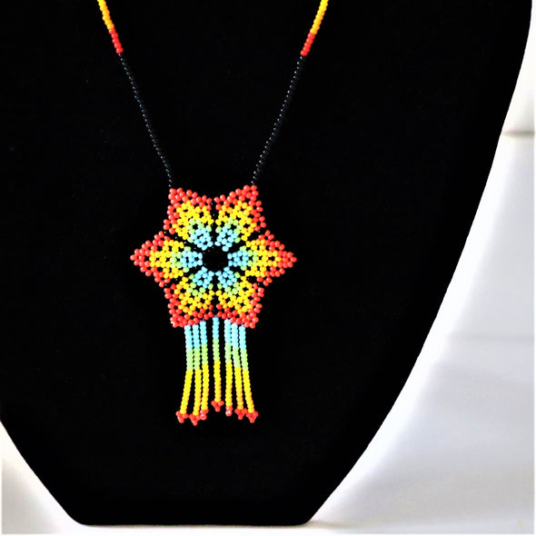 Beaded Handmade Huichol Necklaces