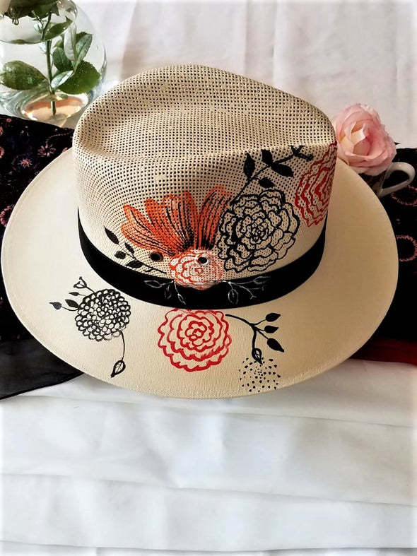 Hand Painted Explorer Style Hats