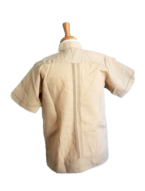 Men's Classic Guayabera Short Sleeve-100% Cotton-Authentic Yucatan