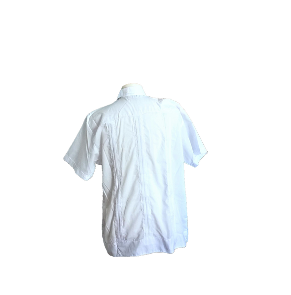 Men's Classic Guayabera Short Sleeve-100% Cotton-Authentic Yucatan