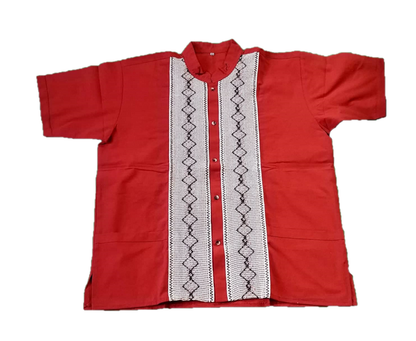 Guayabera Men's Shirts Chiapas-Rombo Design