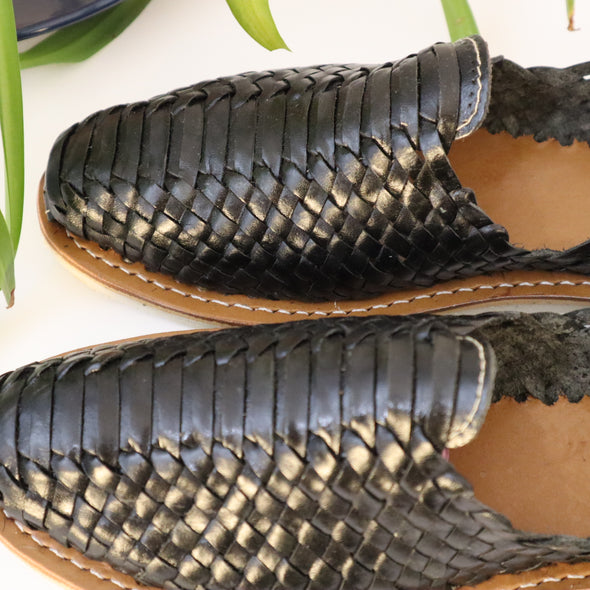 Mexican Handwoven Closed Toe Huarache Sandal