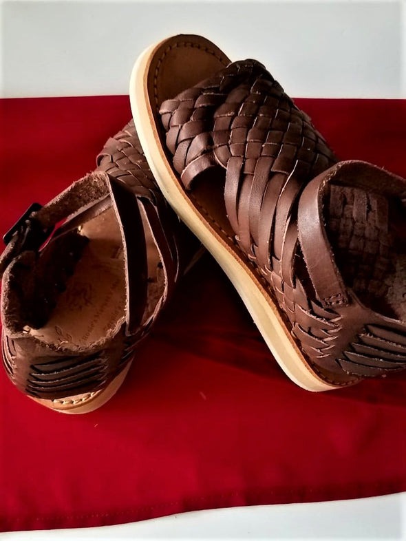 Huaraches Unisex for Boy's & Girls-Brown Color