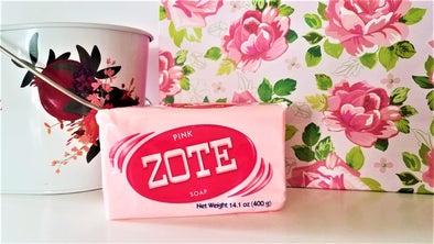 Zote Soap 14.1 OZ/400 grms.  For Cleaning Laundry -Jabon Zote