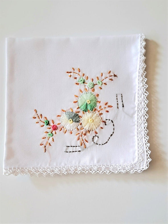 Mexican Hand  Embroidered Napkins