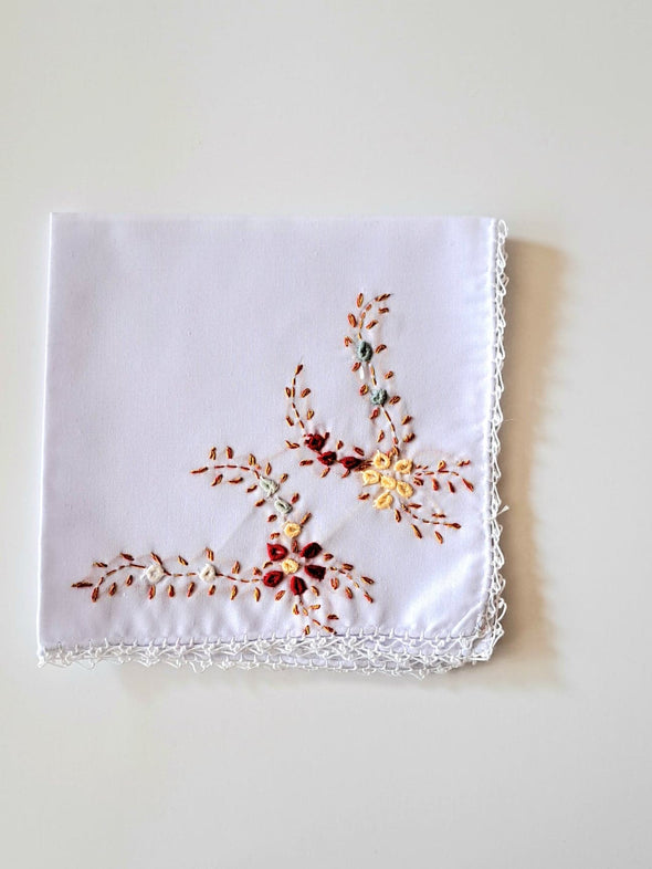 Mexican Hand  Embroidered Napkins