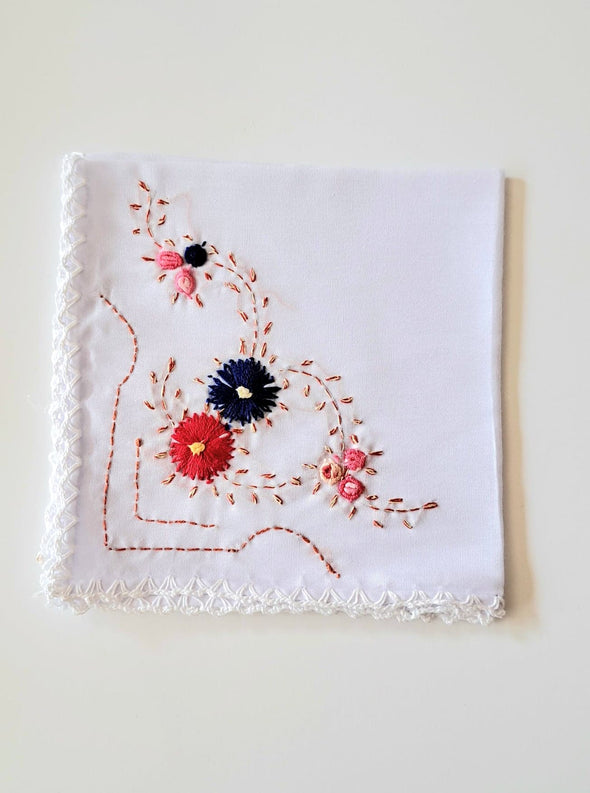 Mexican Hand  Embroidered Napkins