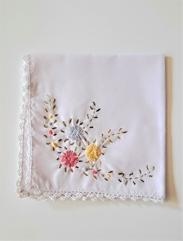 Mexican Hand  Embroidered Napkins