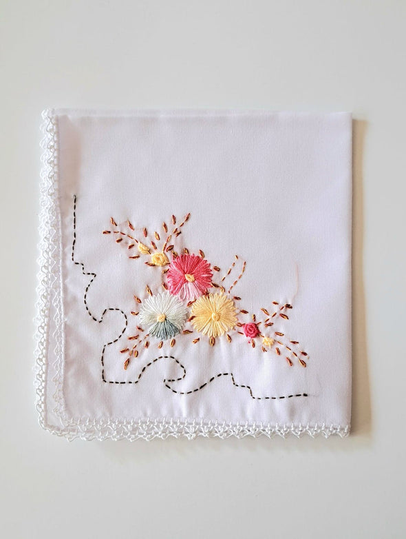 Mexican Hand  Embroidered Napkins