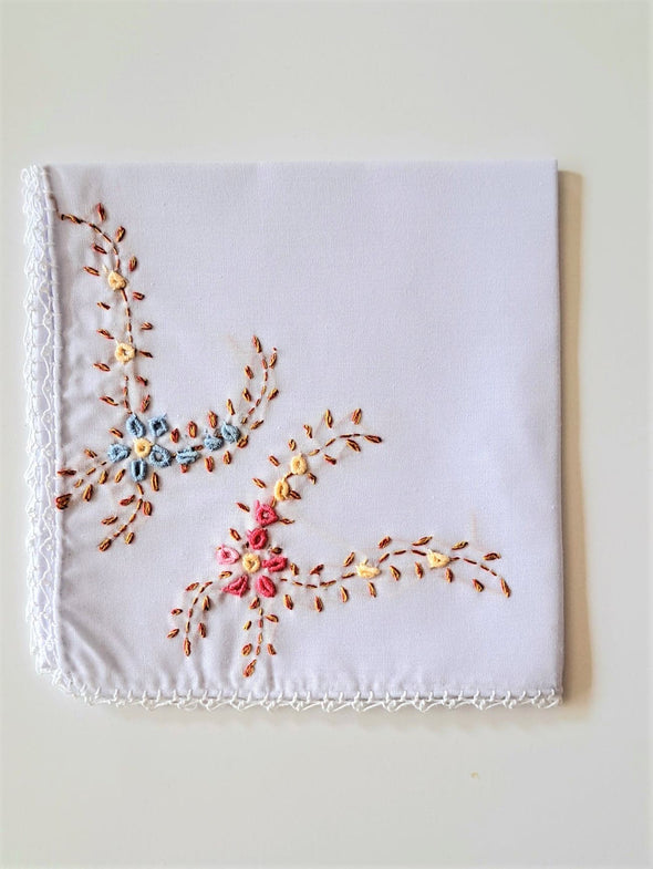 Mexican Hand  Embroidered Napkins