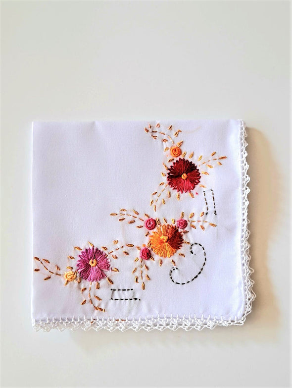 Mexican Hand  Embroidered Napkins