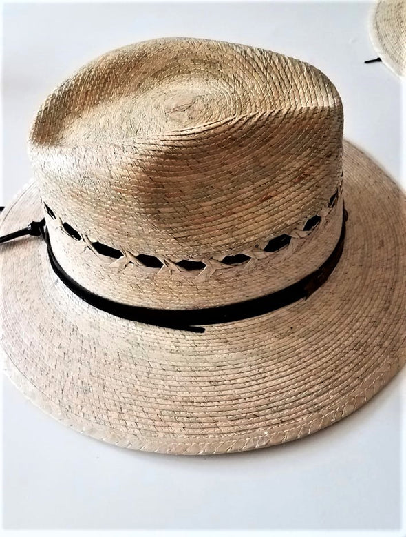 Pachuco Style Mexican Palm Hat