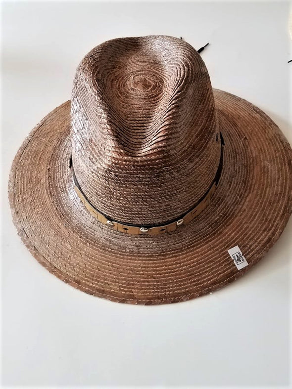 Pachuco Style Mexican Palm Hat