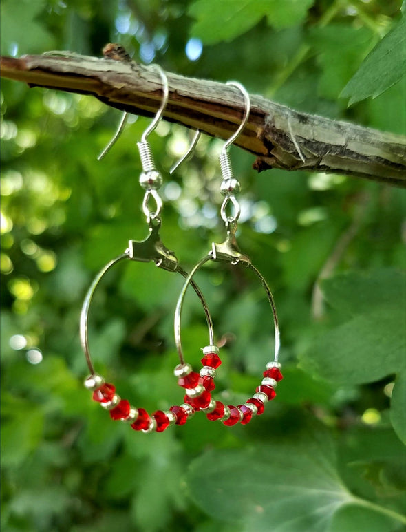 Handmade Hoop Earrings