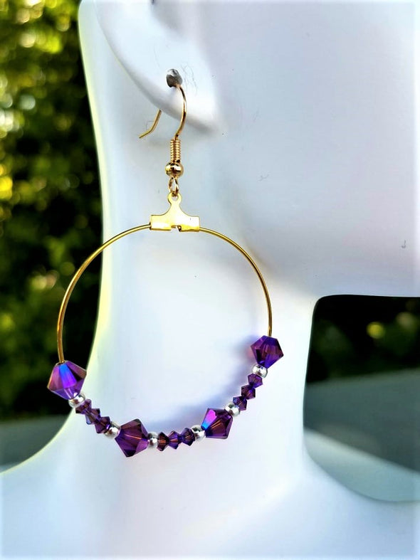 Handmade Hoop Earrings