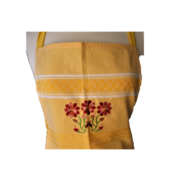 Handmade Mexican Embroidered Apron